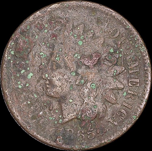 1865 indian head - 1865,