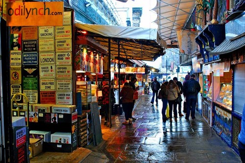 Camden lock market - lock, london
