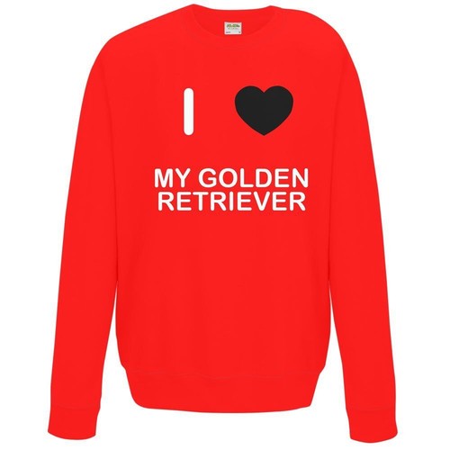 Golden retriever love - retriever,