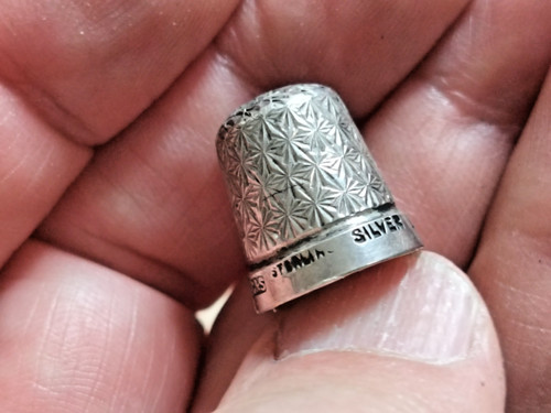Small solid silver child's