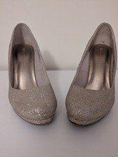 Womens High Heels Gold Shoes