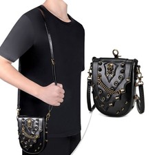 Women s Punk Fashion Crossbody