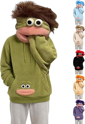 Big mouth monster hoodie - mouth,