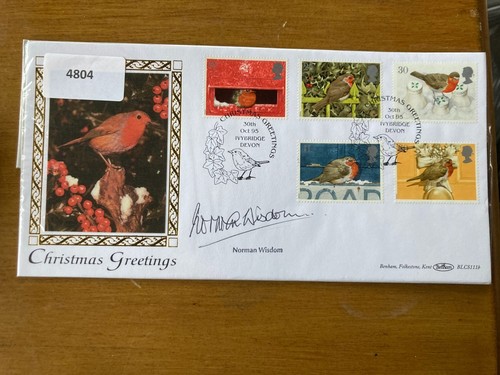 Norman wisdom signed - norman, 1995