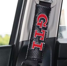 New For Golf GTI  *2 Seat Belt Cover Set Sport Mk3 Mk4 Mk5 Mk6 Mk7 