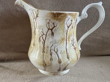 Vintage Hand painted Cream Milk Jug By Di