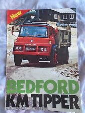 Bedford KM Tipper brochure Sep