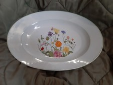 Denby Portugal Fine China Dish 1974 Oval  Serving Platter 