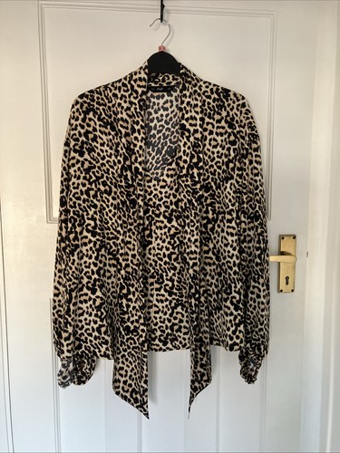 Leopard print silk effect - silk,