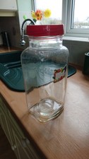 Vintage Glass Toffee Shop Jar