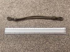 Rare Original WW2 German Officers Heavy Bullion Metal Field Cap Chin Strap