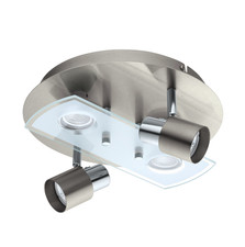 4 Way Spotlight Silver Ceiling