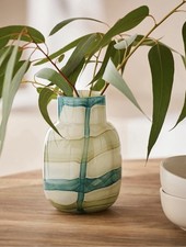 Next Hand-Blown Art Glass Vase