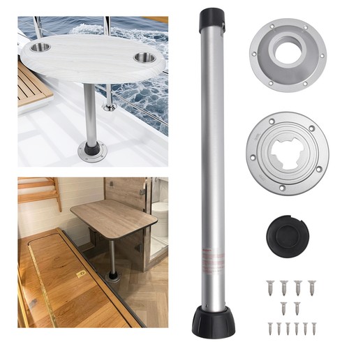 Island table leg - island, flush