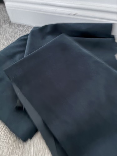 Navy velvet fabric - navy,