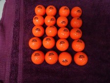 20 SLAZENGER OPTIC ORANGE V300 SOFT GOLF BALLS[ NEVER BEEN HIT]