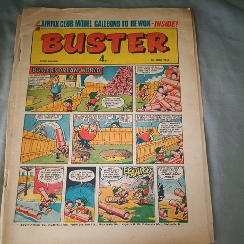 Buster comic 1974