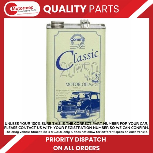 Comma classic 20w - comma, 20w-50