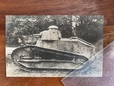 PA- WW1 Tank Franz Tank  Numbered  Photo card super