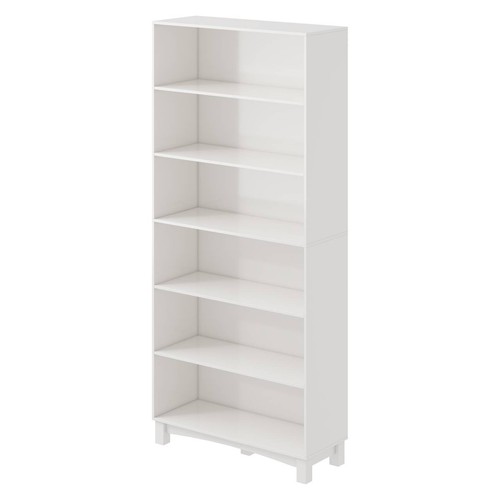 Wide tier wooden bookcase - 6,
