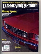 [d2848] 89.6 CLASSIC AUTO RESTORER/ 1950 CHEVY PICKUP, R FORD MUSTANG, ORNAMENT,