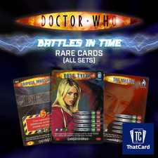 Dr Doctor Who Battles in Time RARE Cards - EXTERMINATOR to DEVASTATOR (ALL SETS)