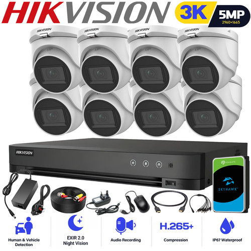 Hikvision 5mp cctv - hikvision,