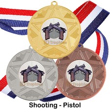 Target Shooting Medals &