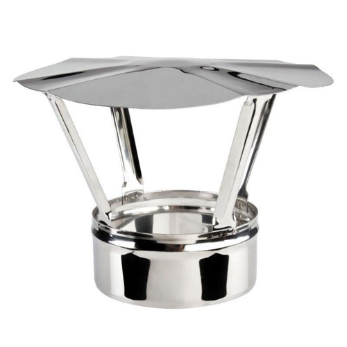 Stainless steel chimney cowl - stainless,