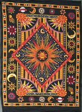 Burning Sun Moon Mystic Wall