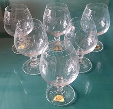 Set of 6 Rona Crystal Etched
