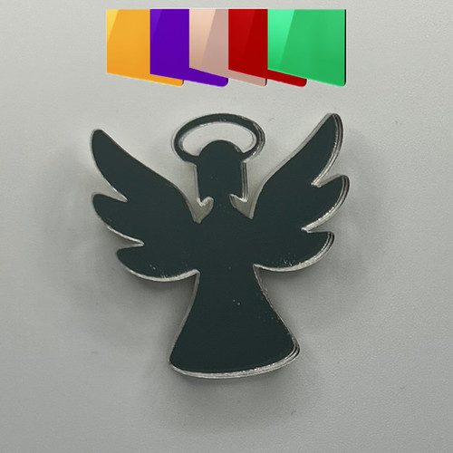 Angel mirror acrylic perspex - mirror,
