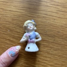 Antique Porcelain Half Doll