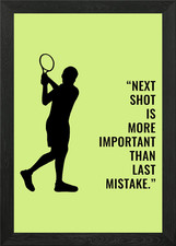 The Next Shot Framed Wall Art