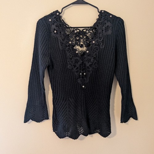 Stephen black blouse with - stephen,
