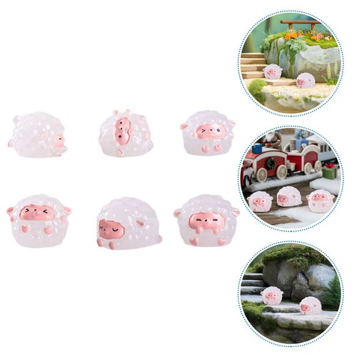 Pcs mini sheep decorations - sheep,