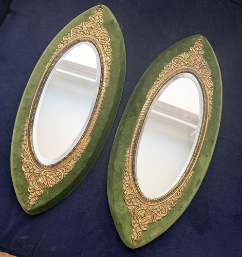 Stunning green velvet - x2,