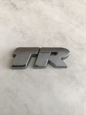 USED Toyota yaris tr 2006-2011 rear lid boot tailgate emblem  letters