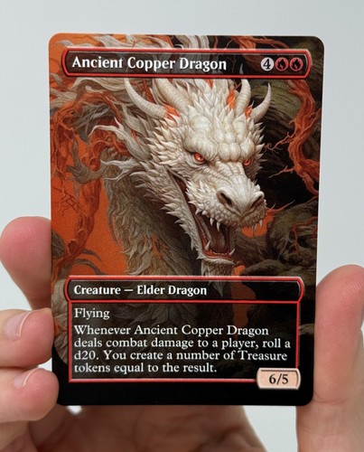 Ancient copper dragon proxy - copper,