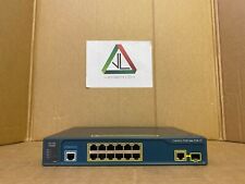 Cisco 3560-12PC-S Cisco WS-C3560-12PC-S Cisco 12-Port PoE+ Switch (Inc VAT)