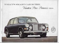 1966 Vanden Plas Princess 1100 car brochure 