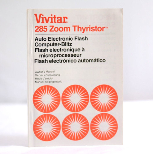 Vivitar 285 zoom thyristor - 285,