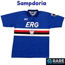 SAMPDORIA 1992-94 ASICS HOME FOOTBALL SHIRT LARGE ADULT (GOOD)