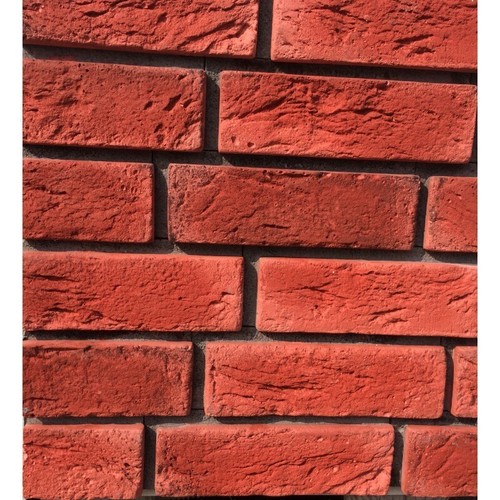 Red brick imitation tiles with