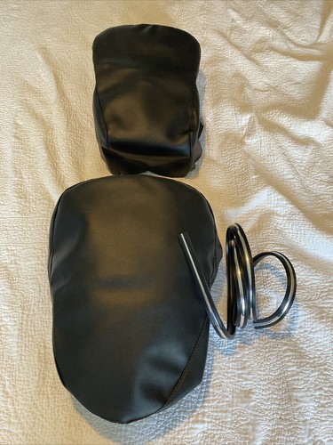 Black seat cover yamaha front - black,
