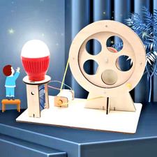 DIY Hand Crank Generator Model