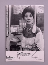 EastEnders Dot Cotton June Brown Signed Cast Card Undedicated