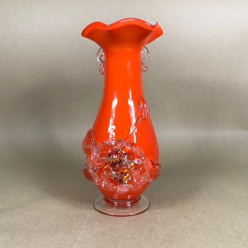Vintage orange hand - vintage,