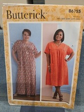 BUTTERICK B6755 DRESS/PETITE