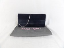 Phase Eight Navy Blue Occasional Shoulder Bag Silver Chain With Dust bag